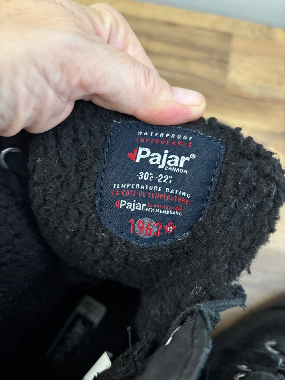 Pajar Canada Tour Leather Waterproof Insulated Winter Snow Boots - Picture 2 of 10